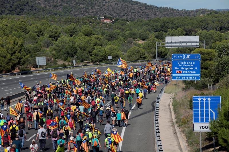 Fotos: Tercera jornada de protestas en Cataluña tras la sentencia del &#039;procés&#039;