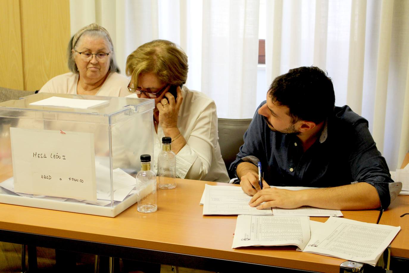 Fotos: Elecciones sindicales en la Diputación de León
