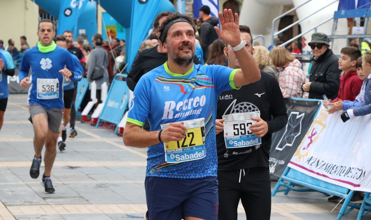 Fotos: La meta de los 10km Ciudad de León