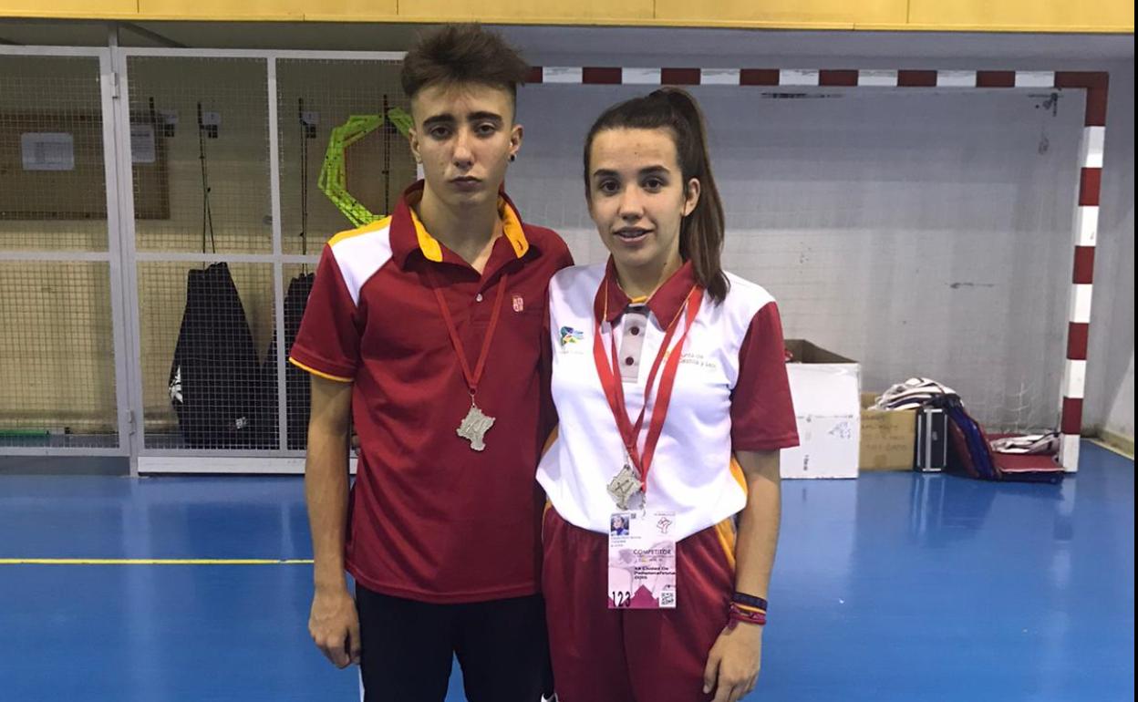 Dos medallas para el Taekwondo Valderas en Logroño