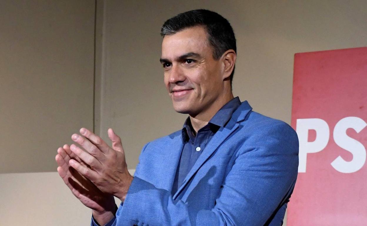 Pedro Sánchez, presidente del Gobierno en funciones. 