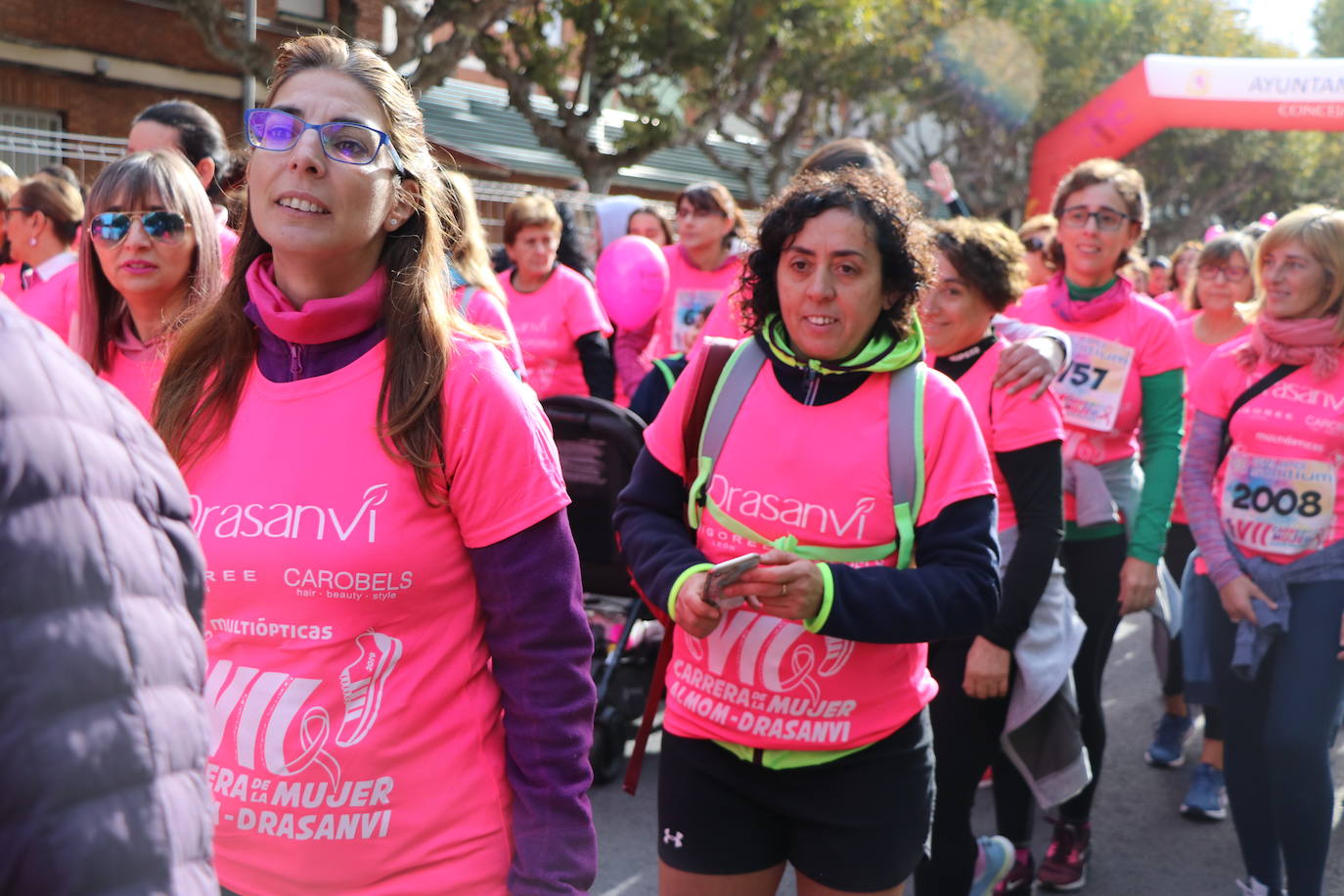 La ciudad de León acoge una nueva carrera de la lucha contra el cáncer de mama.
