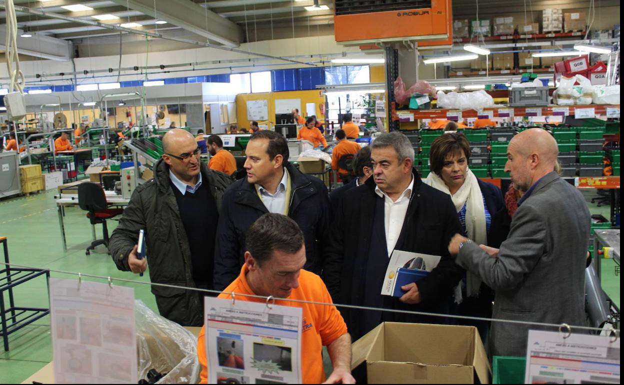 Visita de Ciudadanos a las instalaciones de Soltra.