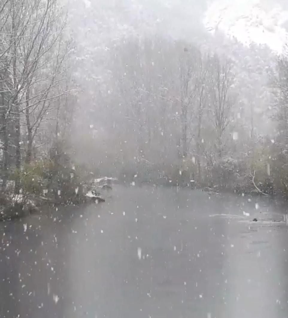 Fotos: La nieve llama a la puerta