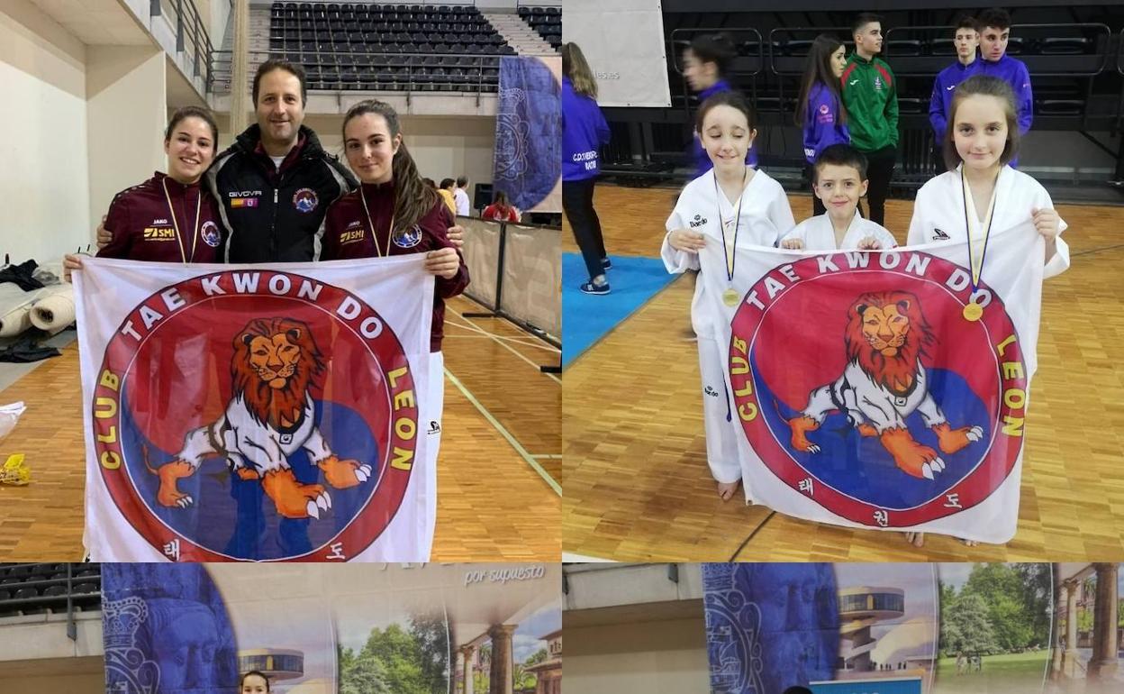 Tres bronces para el Taekwondo León en Avilés