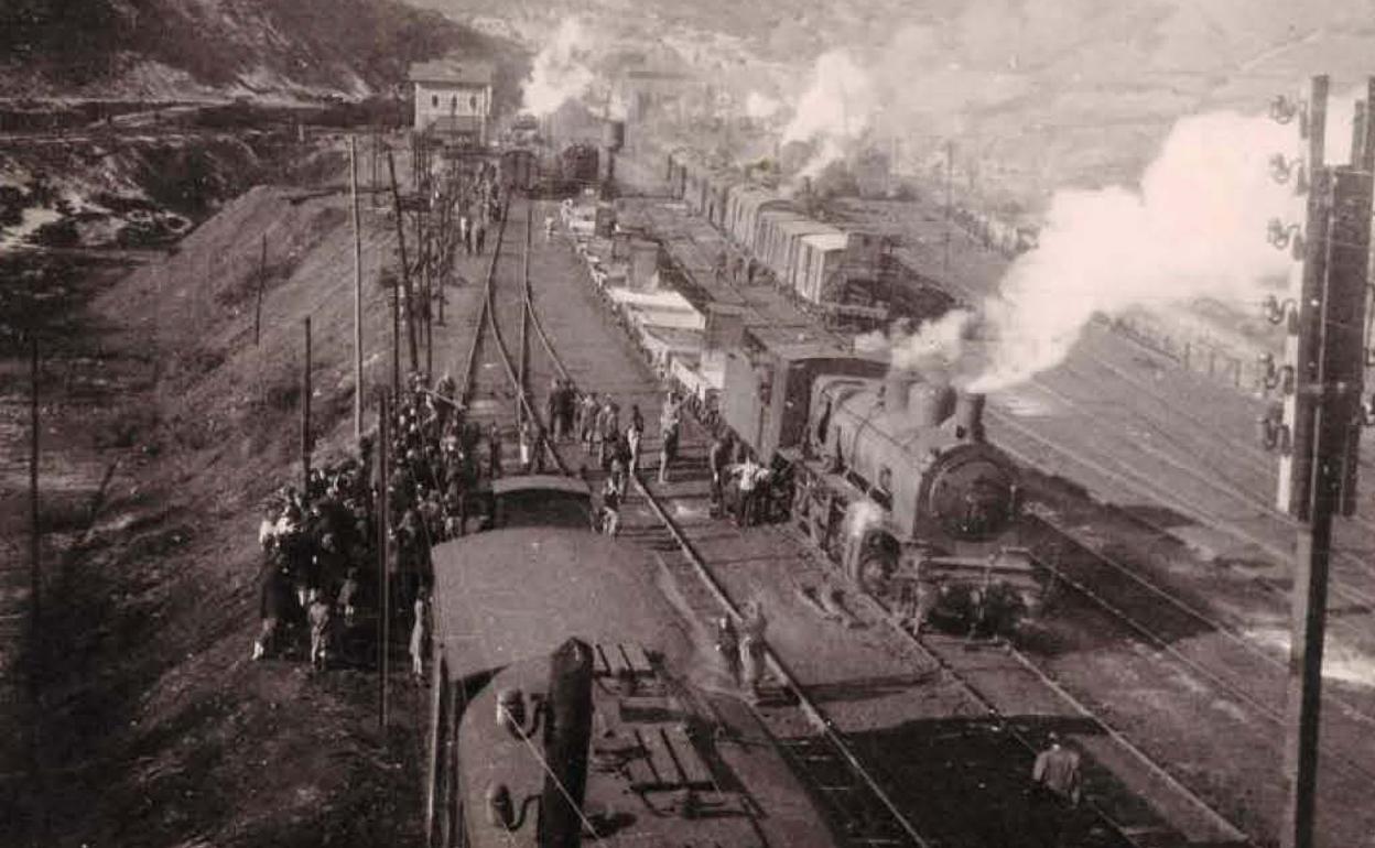 El Museo de la Siderurgia y la Minería proyecta un documental sobre el mayor accidente ferroviario de la historia de España