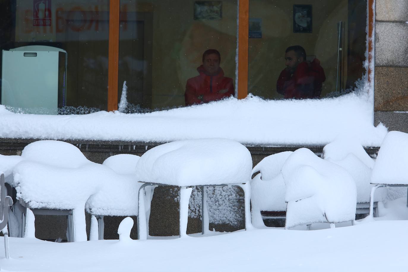 Fotos: La provincia se tiñe de blanco