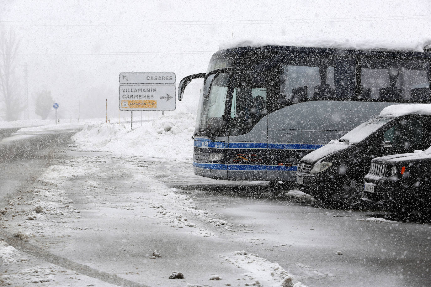 Fotos: La provincia se tiñe de blanco