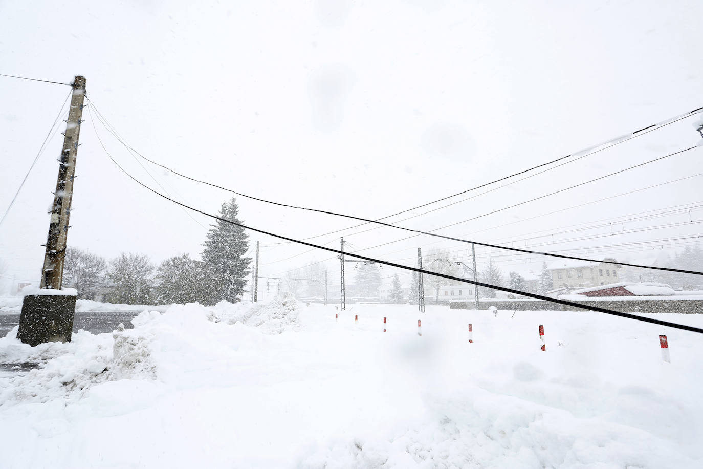 Fotos: La provincia se tiñe de blanco