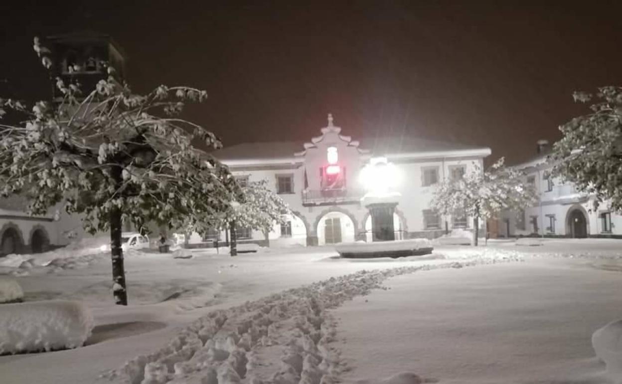 Vuelve la previsión de nevadas de hasta 5 centímetros de espesor este domingo en la montaña de León