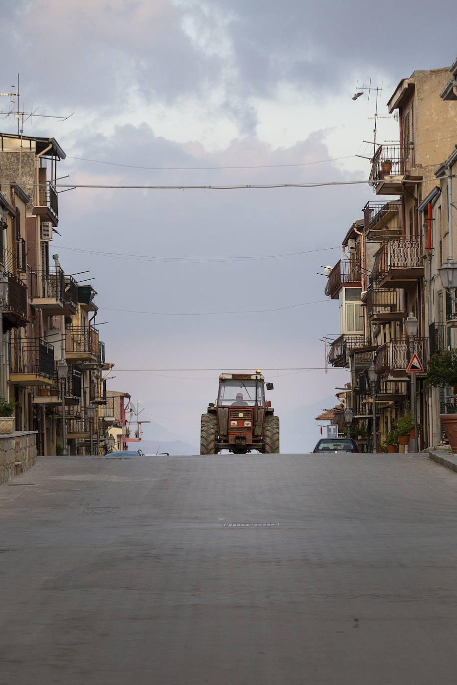 Campofelice di Fitalia (514 vecinos), el municipio más aislado de Sicilia.