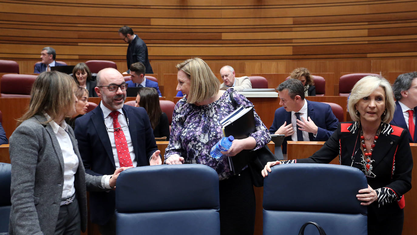 Fotos: Pleno de las Cortes de Castilla y León