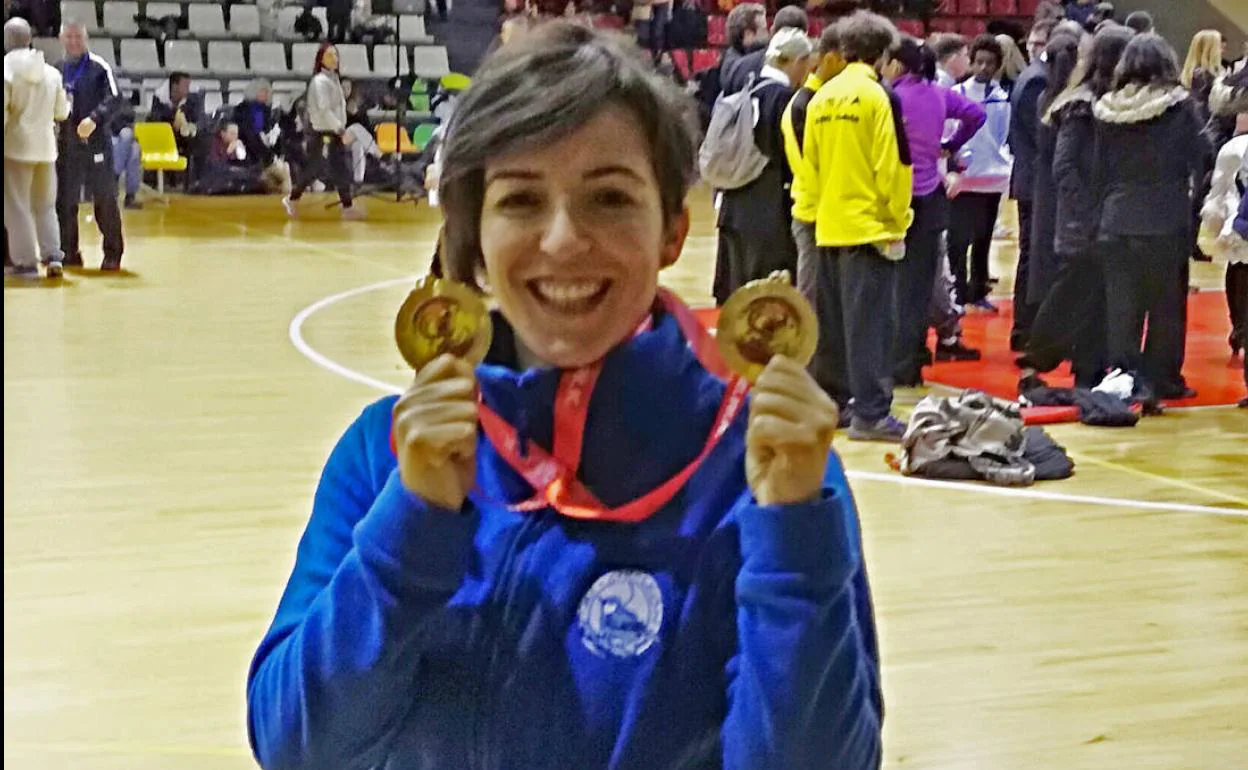 Eva María de Paz, campeona de España de taichí