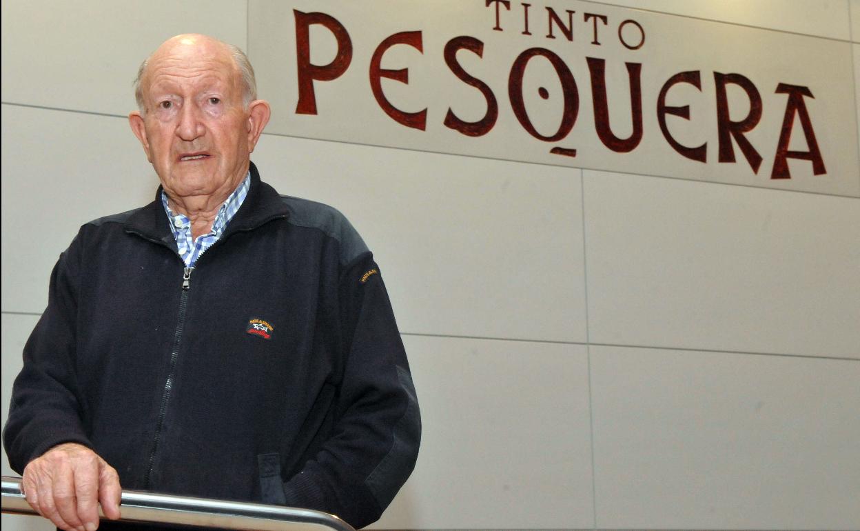 Alejandro Fernández, cuando estaba al frente de la sociedad Tinto Pesquera. 