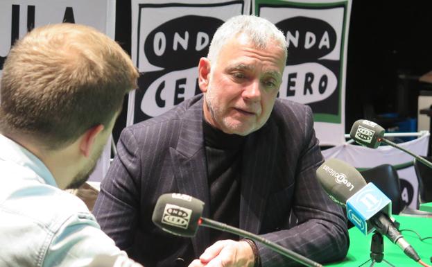 Juan Ramón Lucas, durante la entrevista con leonoticias. 