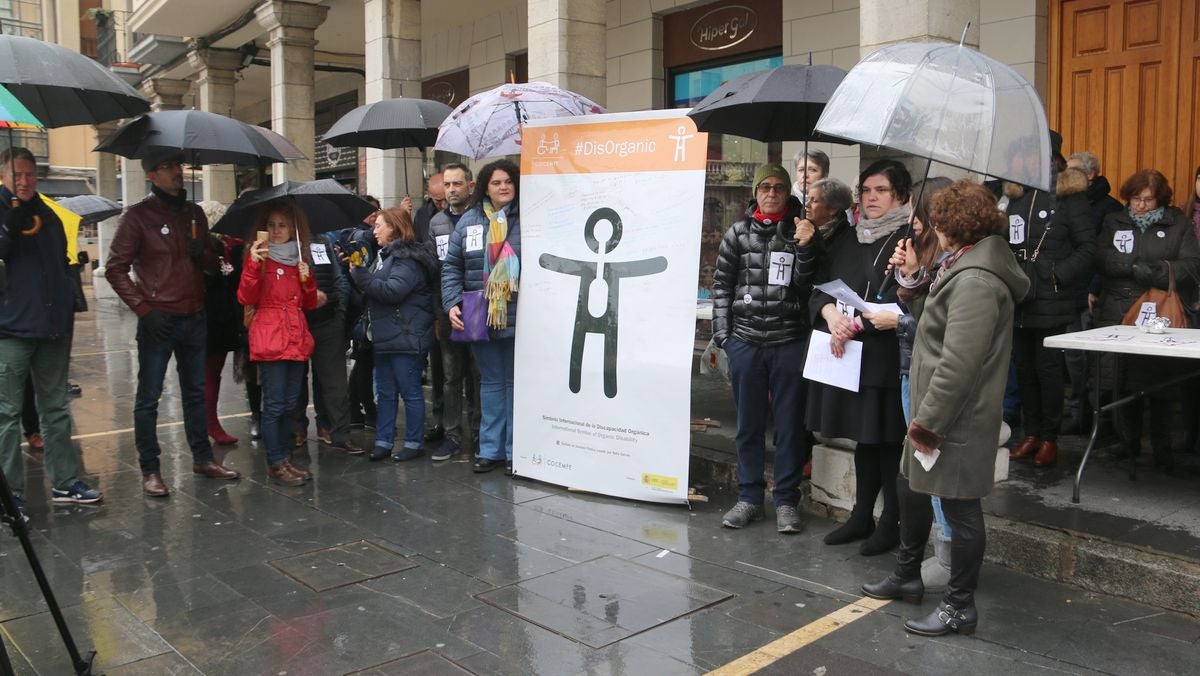 Fotos: Presentación del símbolo internacional de la discapacidad orgánica