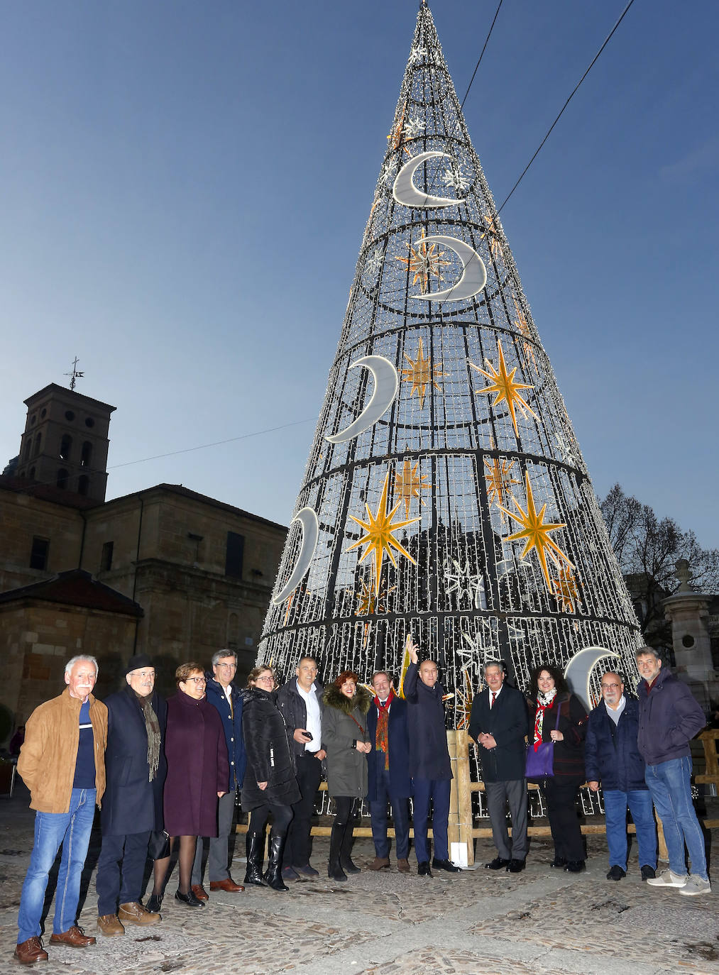 Fotos: Encendido de las luces de Navidad de León