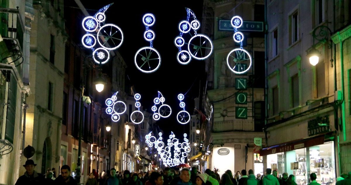 Fotos: Encendido de las luces de Navidad de León