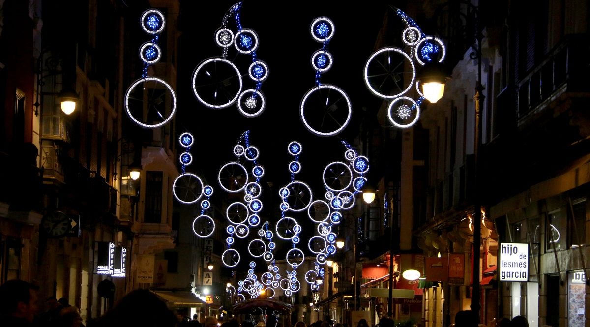 Fotos: Encendido de las luces de Navidad de León