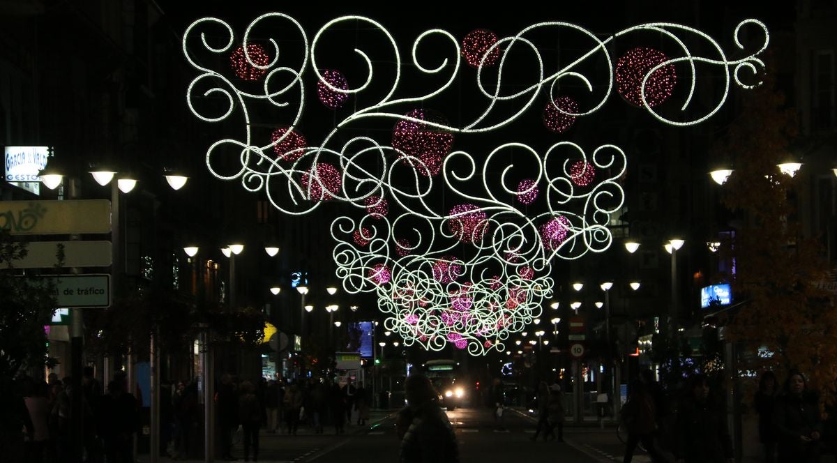 Fotos: Encendido de las luces de Navidad de León