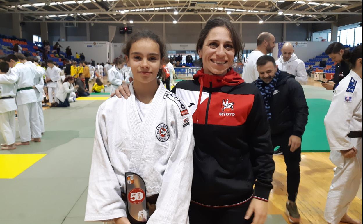 La leonesa Ana Paniagua, subcampeona de España en categoría infantil
