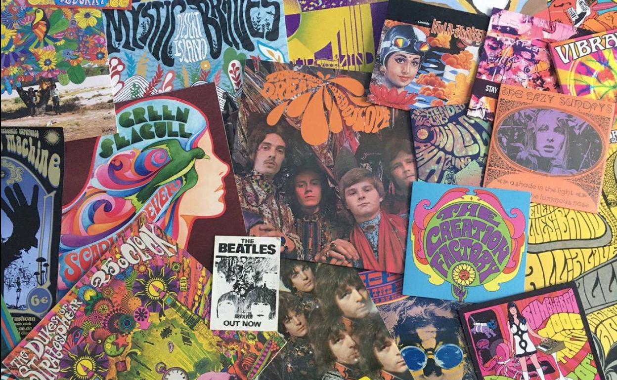 Exposición 'Escuchando colores, viendo sonidos. Un paseo psicodélico desde los años 60 hasta la actualidad'