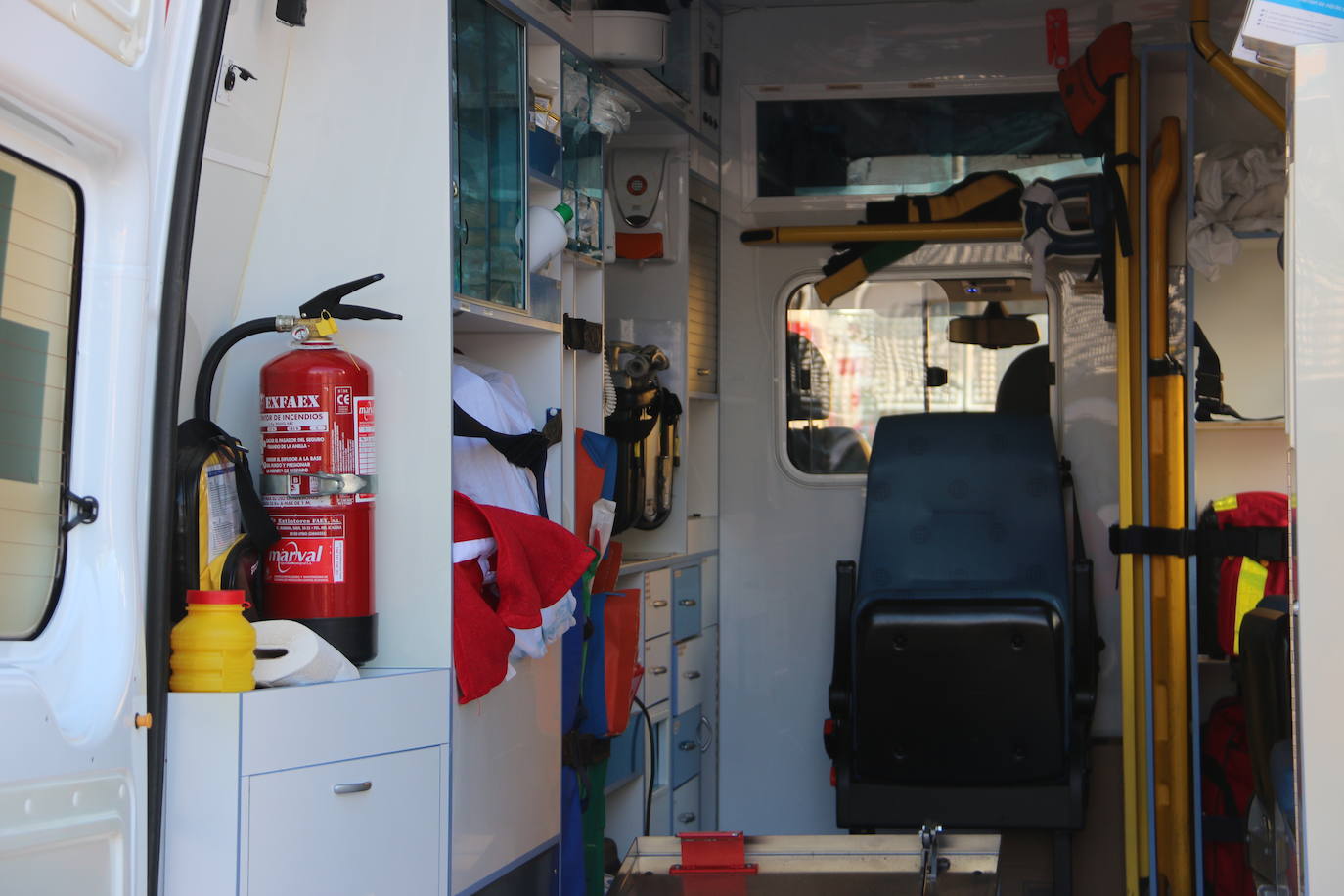 Fotos: Un día para conocer la emergencia, desde la ayuda