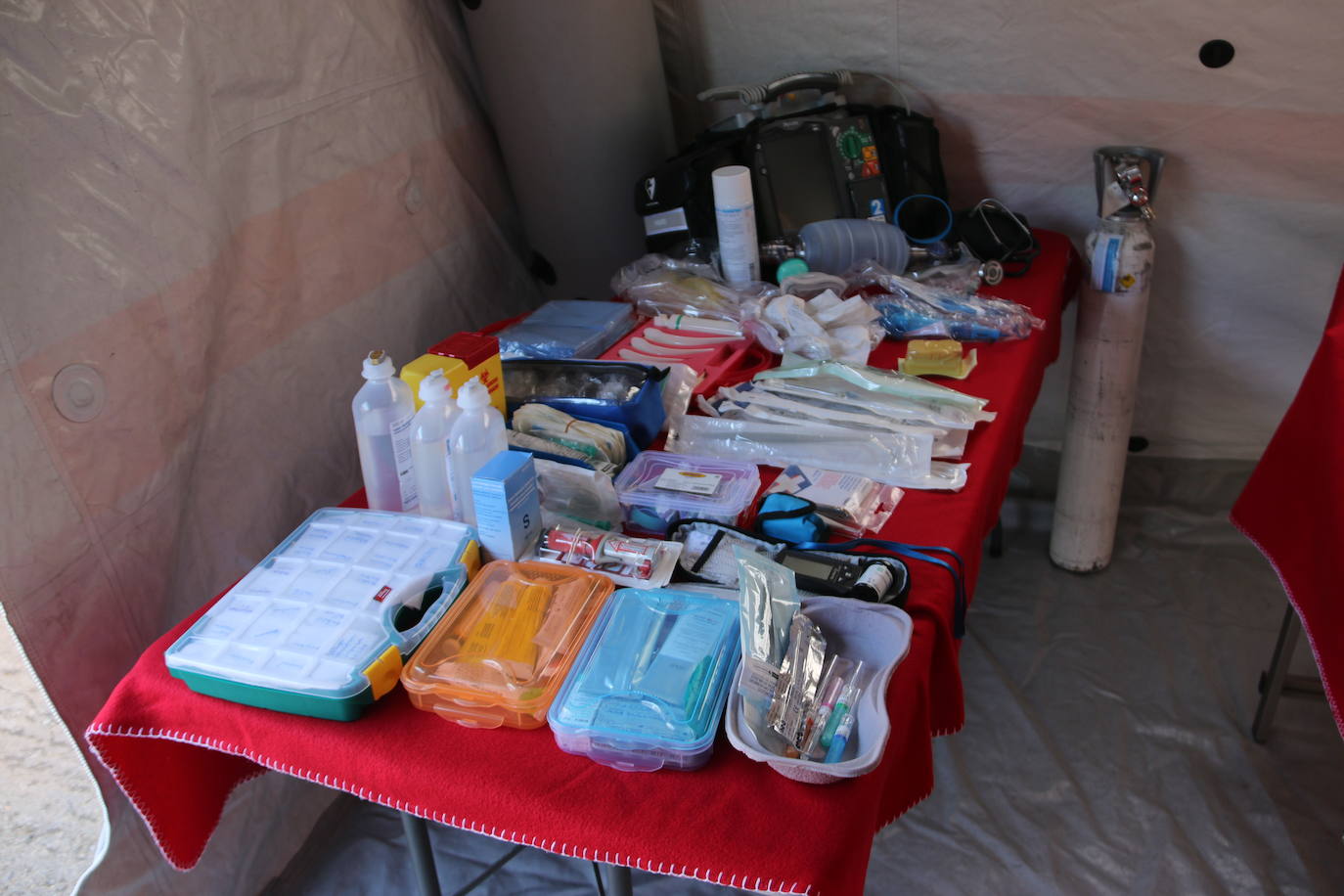 Fotos: Un día para conocer la emergencia, desde la ayuda