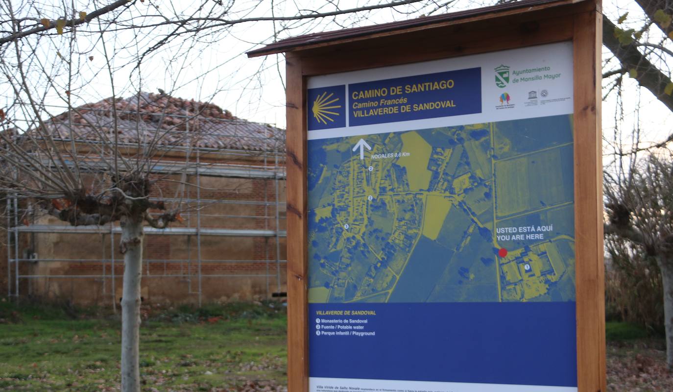 Fotos: Obras en la panera del Monasterio de Sandoval