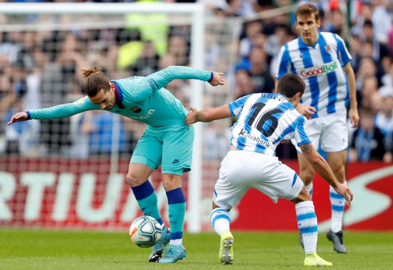 Fotos: Las mejores imágenes del Real Sociedad-Barcelona