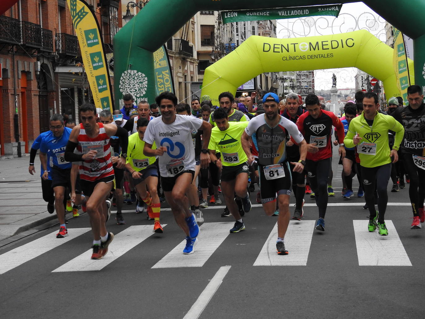 Más de 250 participantes se citan en la II Carrera de las Empresas con Ordoño II como perfecto circuito.