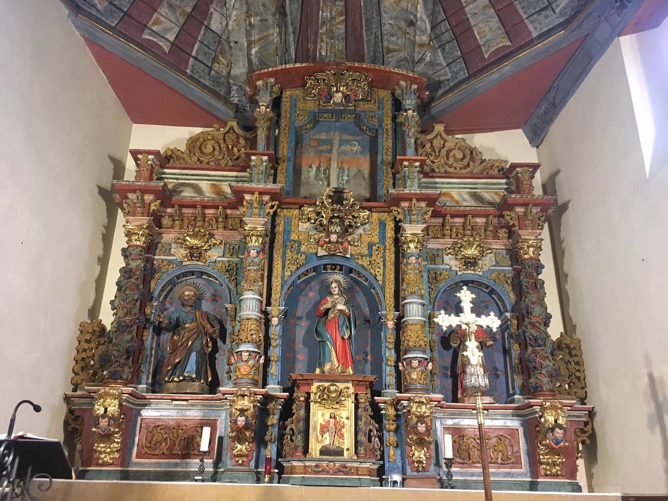 Fotos: Retablo de la Iglesia de Villaobispo