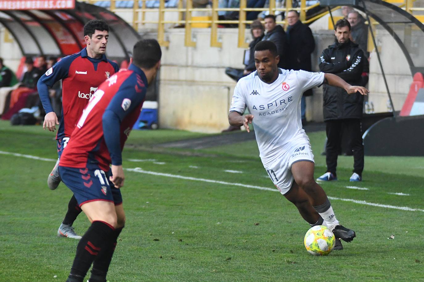 Fotos: Las mejores imágenes del Cultural - Osasuna B