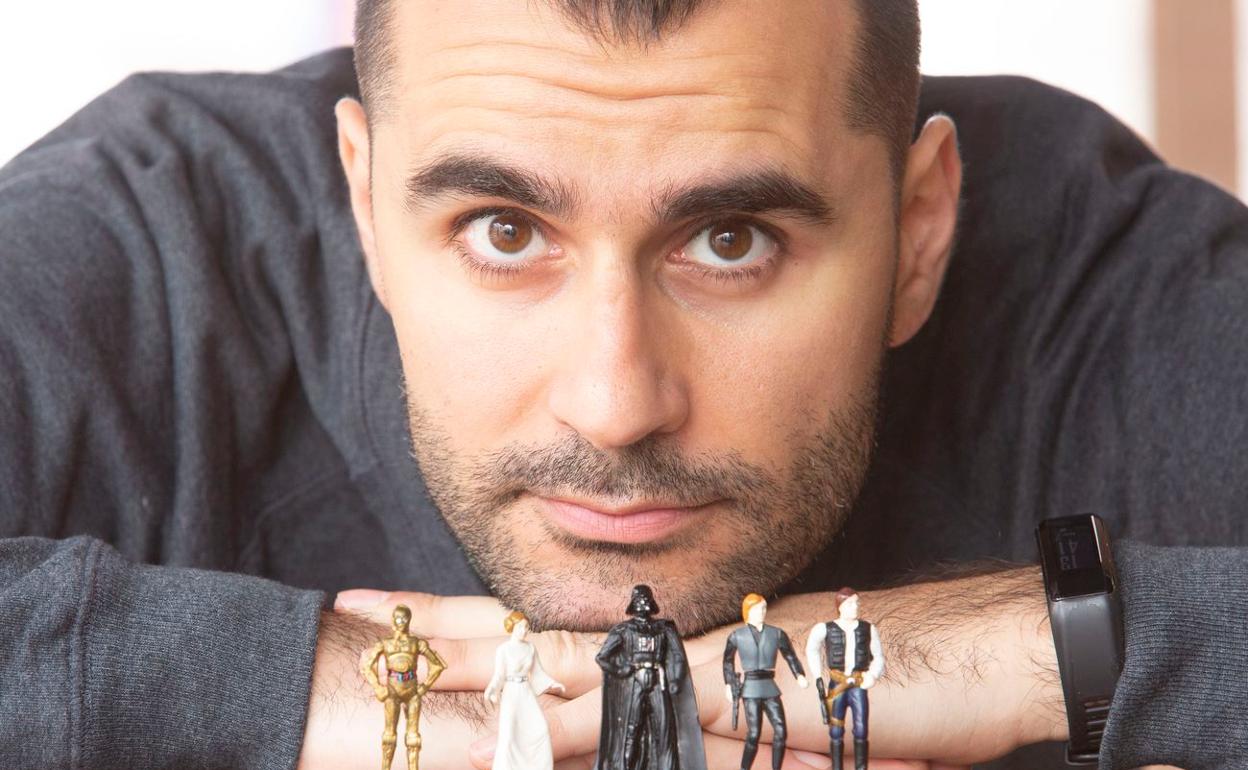 El berciano Adrián Castro, profesional de efectos visuales en grandes producciones.