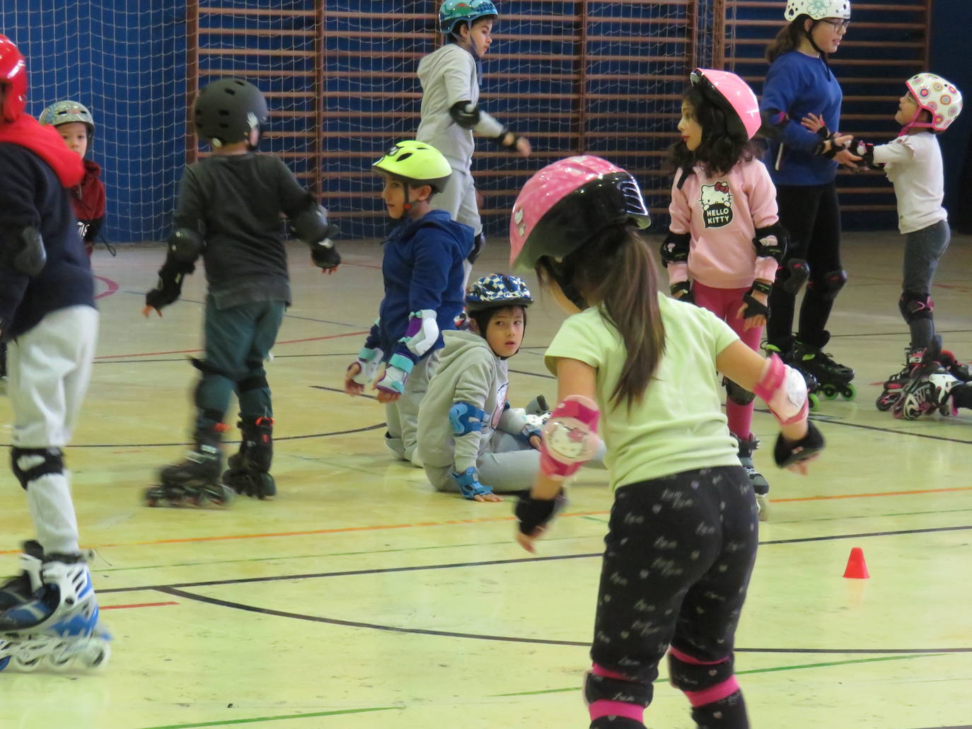 Actividad deportiva en el Hispánico.