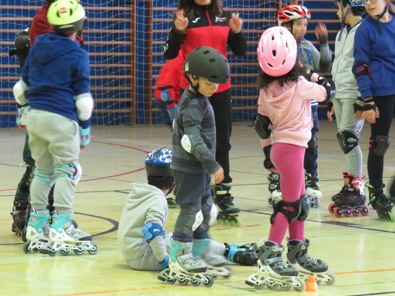 Actividad deportiva en el Hispánico.