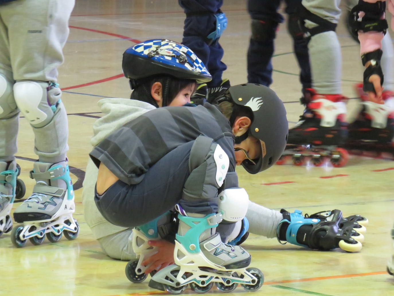 Actividad deportiva en el Hispánico.