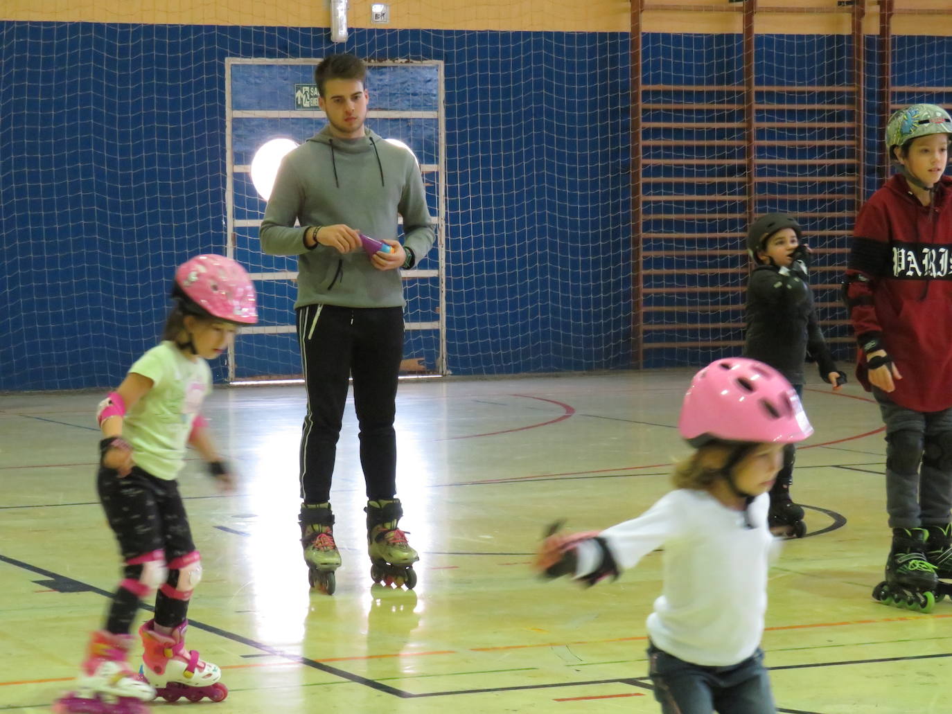 Actividad deportiva en el Hispánico.