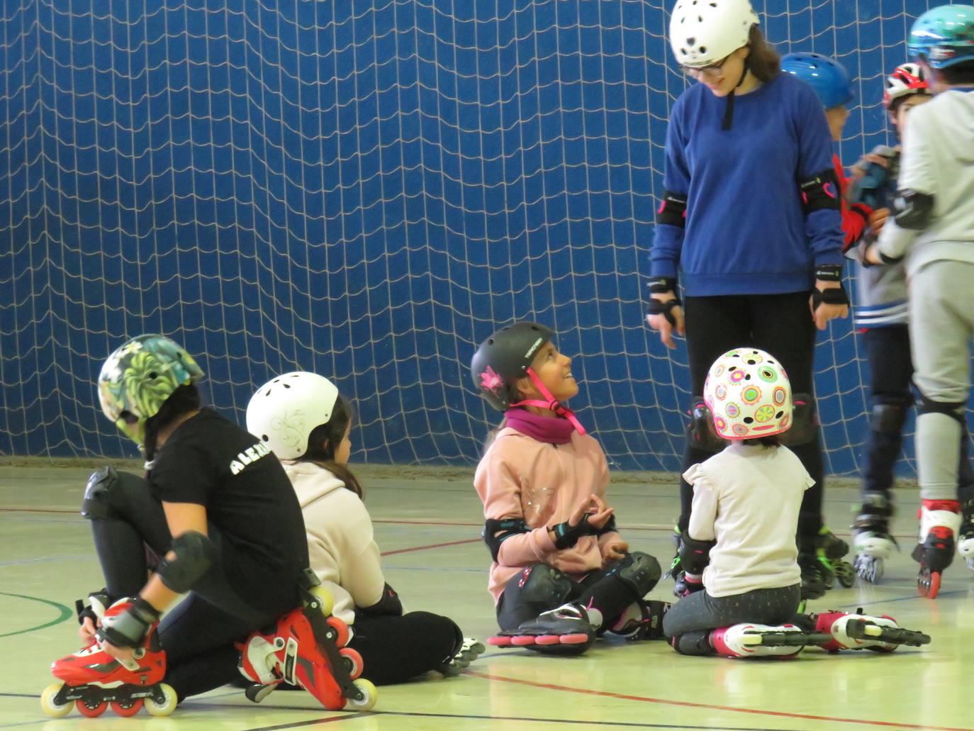 Actividad deportiva en el Hispánico.
