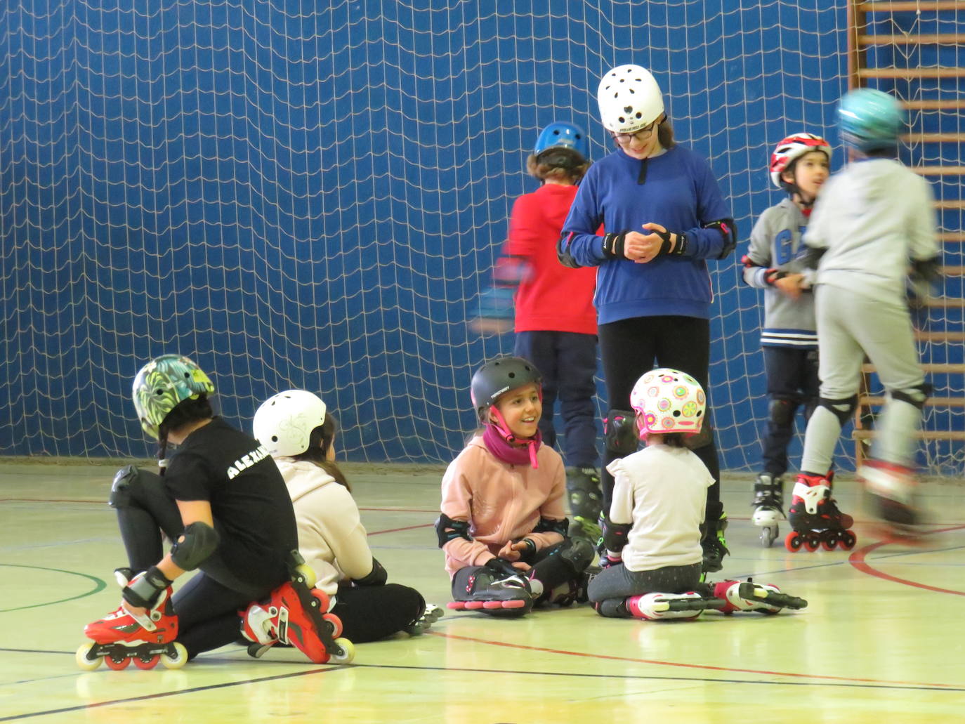 Actividad deportiva en el Hispánico.