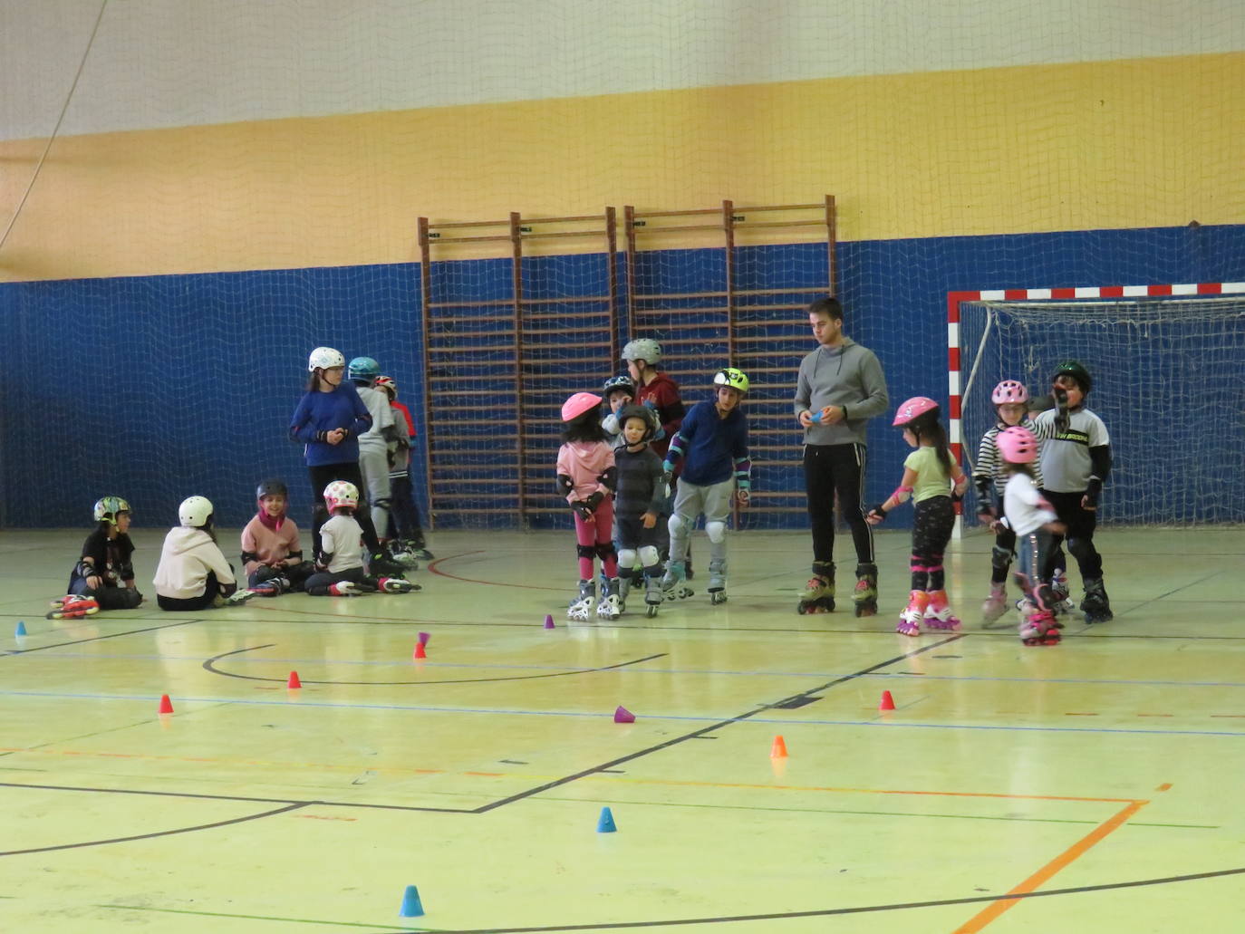 Actividad deportiva en el Hispánico.