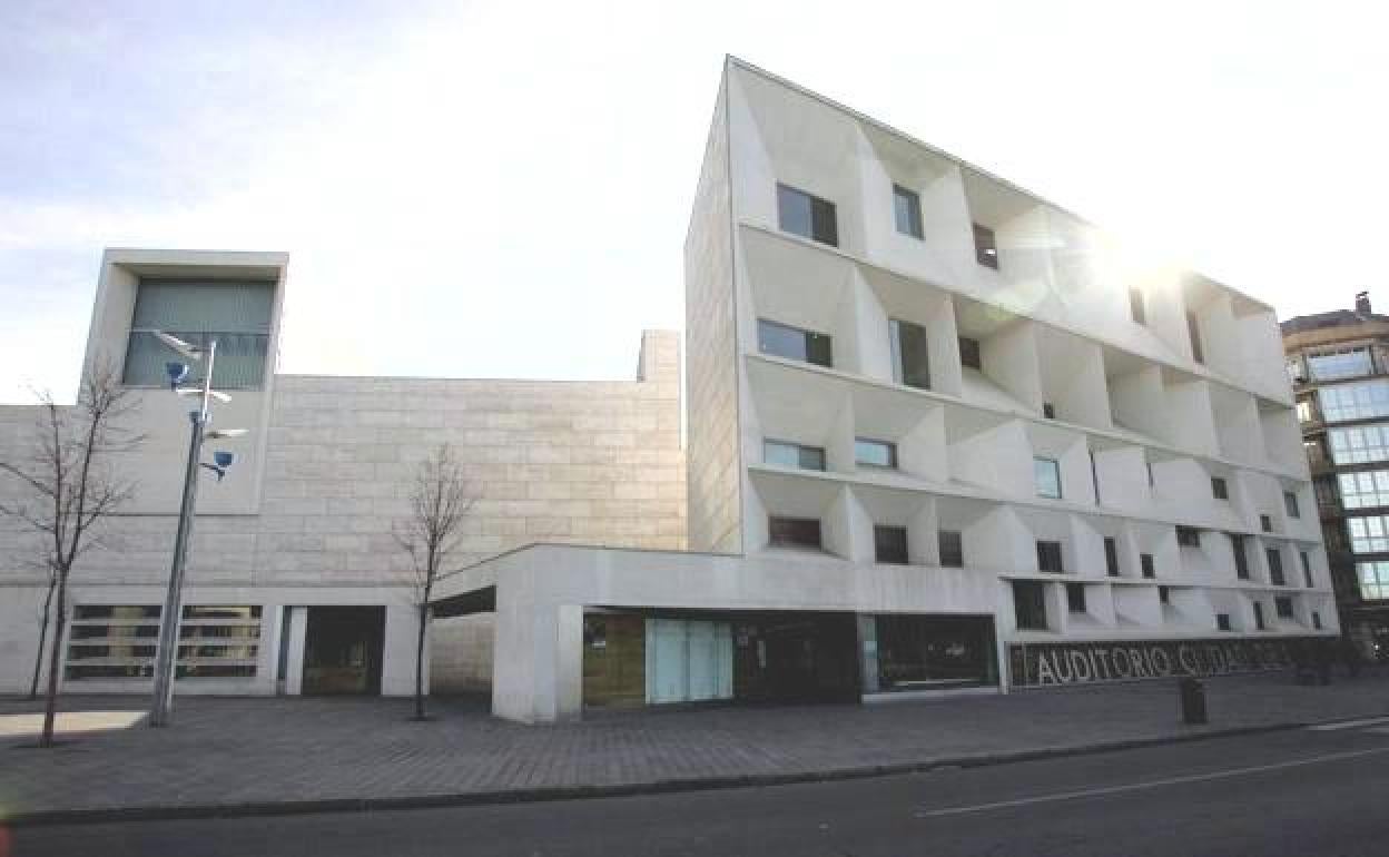 Fachada exterior del Auditorio de León.