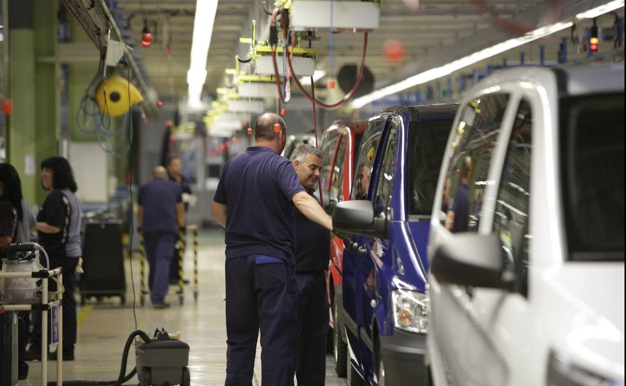 Fábrica de Mercedes en Vitoria.