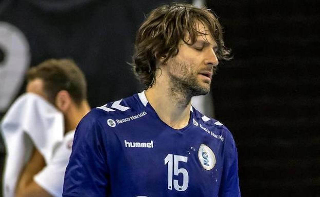 Gonzalo Carou con la selección argentina.