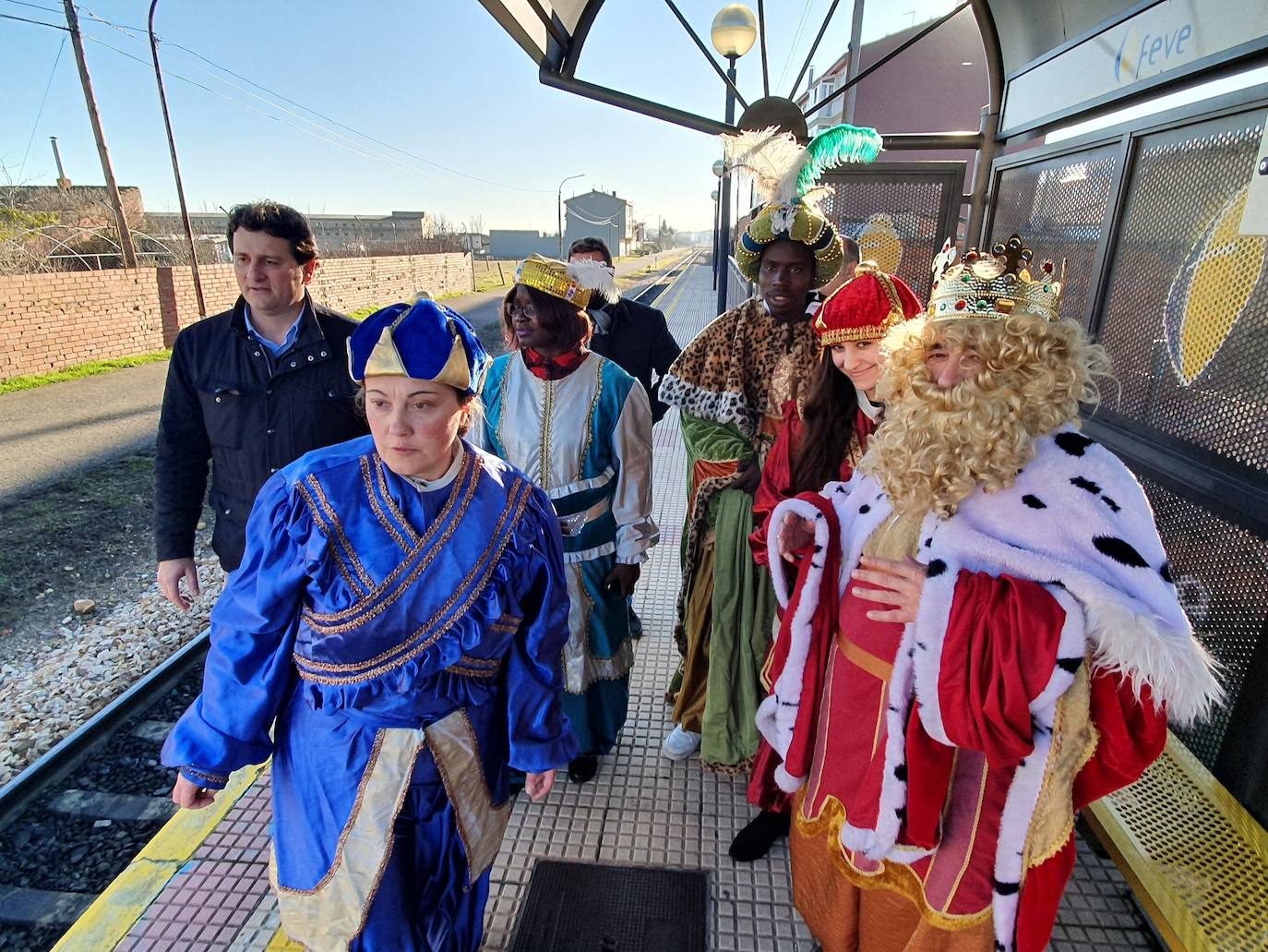 El municipio acoge el cortejo real de Melchor, Gaspar y Baltasar