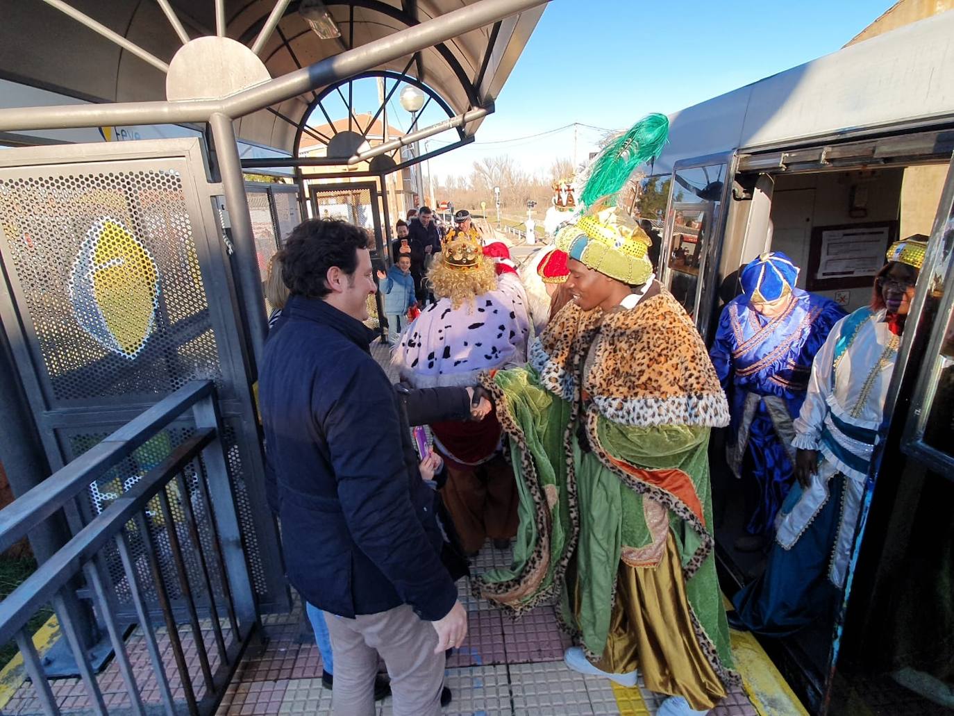 El municipio acoge el cortejo real de Melchor, Gaspar y Baltasar