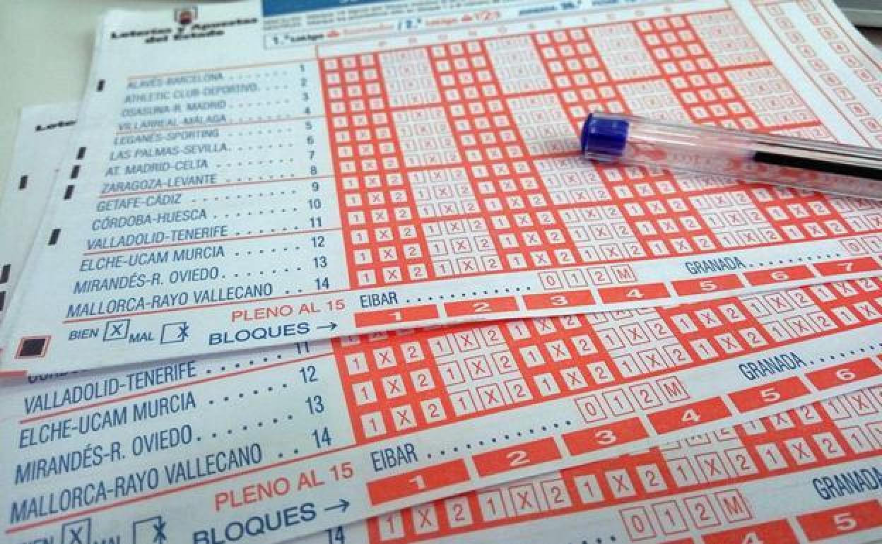 Boletos de la Quiniela.