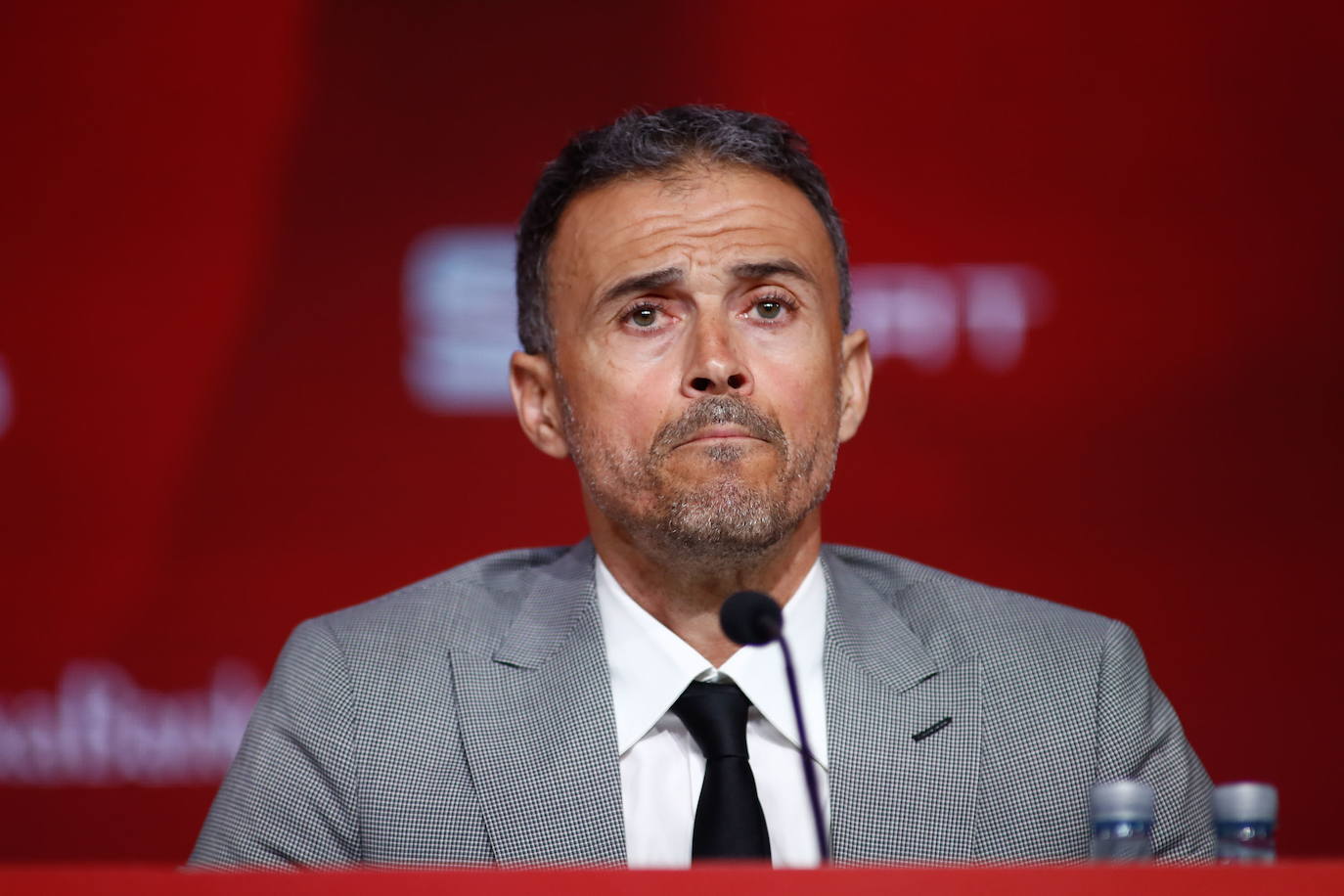 El seleccionador español, Luis Enrique (49 años)