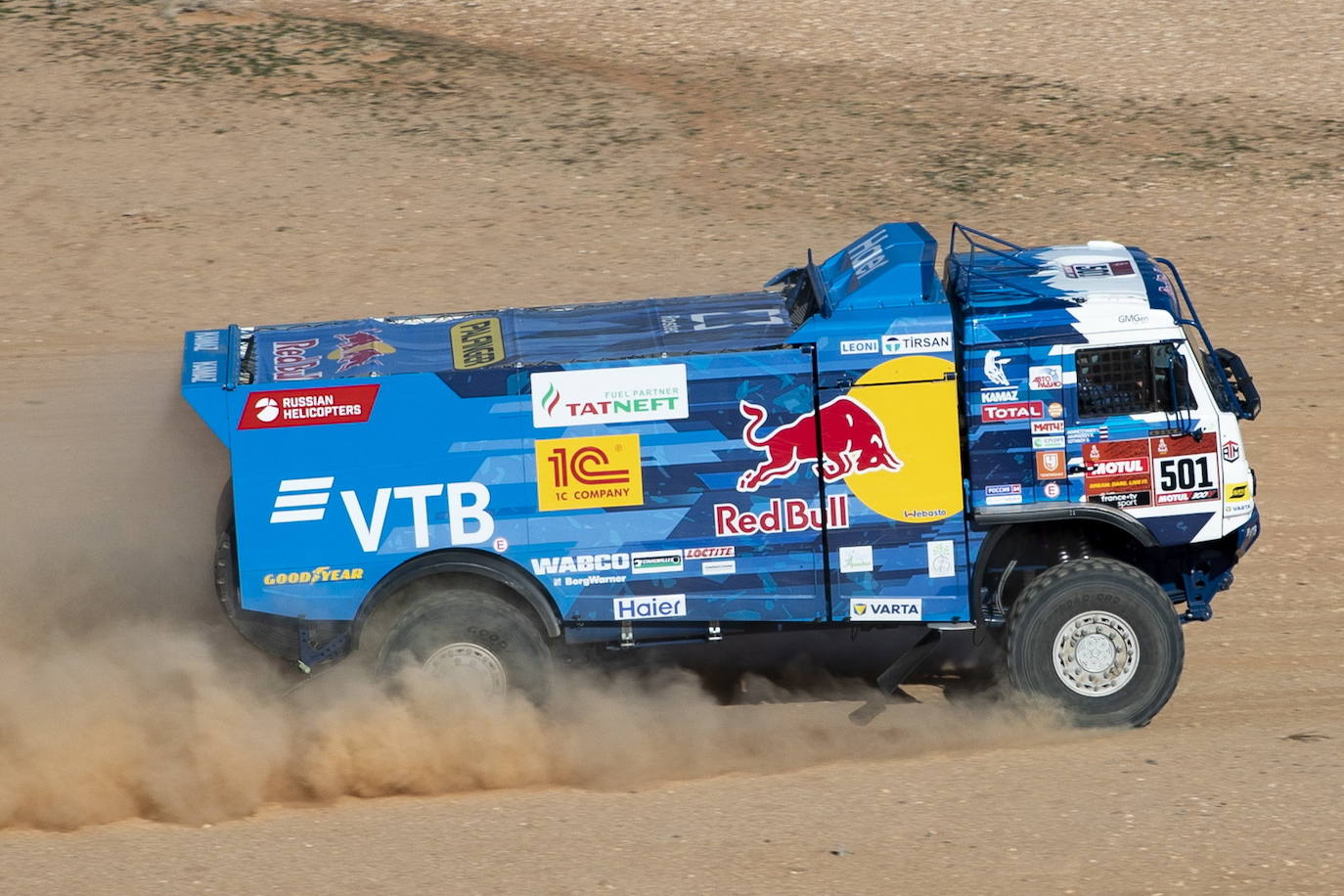 Estas son algunas de las mejores imágenes del Rally Dakar en la etapa correspondiente a este jueves. 