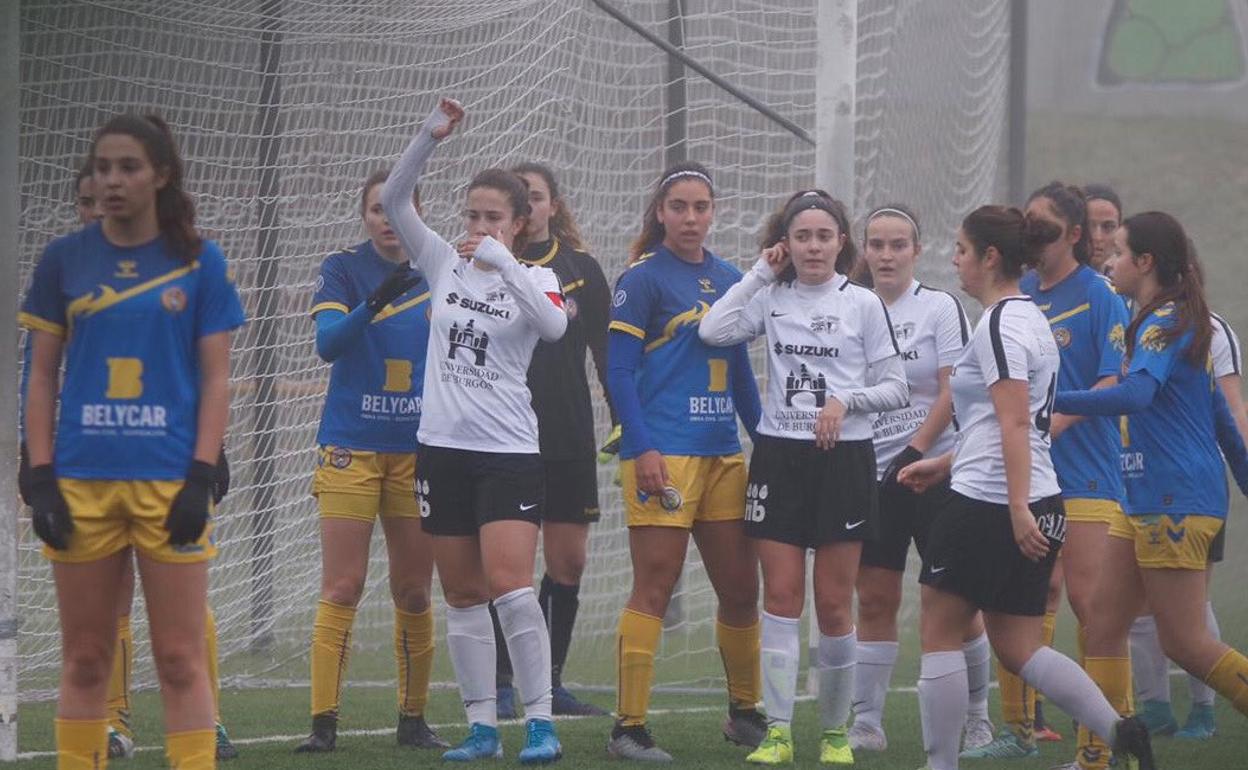 Un lance del partido.